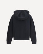 Felpa Ashoton con cappuccio - NERO | Base Blu