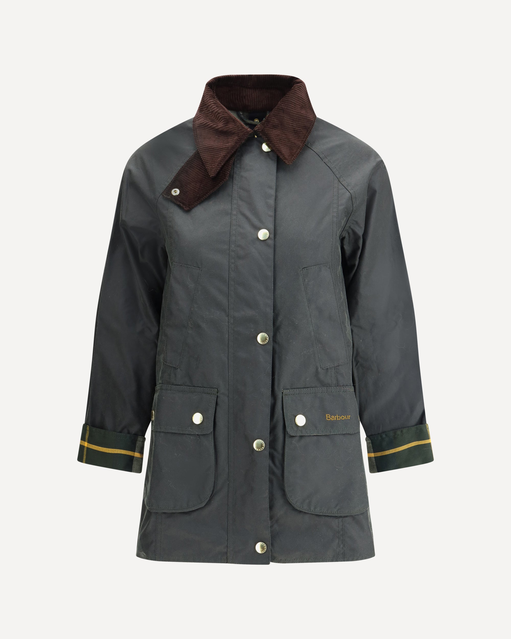 BARBOUR Modern Beadnell Wax GREEN Base Blu - Main Image