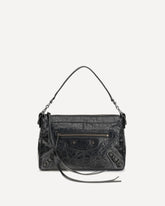 Le City Moto small Shoulder Bag - BLACK | Base Blu