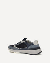 Leather Sneakers - BLUE | Base Blu