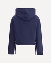 Cropped Hoodie - BLUE | Base Blu