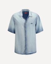 D-Nabil-FSI Shirt with short sleeves - LIGHT BLUE | Base Blu
