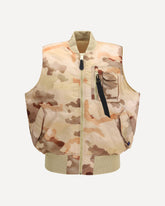Gilet MA-1 Base Camouflage - BEIGE | Base Blu