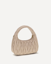 Borsa a Mano Wandler Hobo - CREMA  | Base Blu