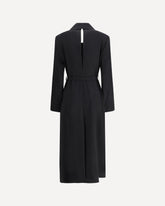 Wool Trenchcoat - BLACK | Base Blu