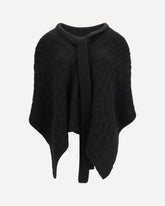 Cashmere Cape - BLACK | Base Blu