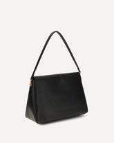 Charlie large Shoulder Bag - BLACK | Base Blu