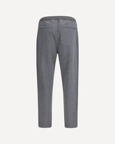 Joggers in stretch cotton - GREY | Base Blu