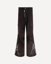 Corduroy cargo Pants - BROWN | Base Blu