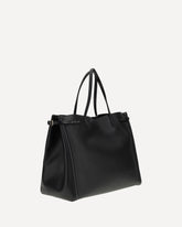 Large Antibes Tote Bag - BLACK | Base Blu