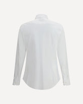Cotton Shirt - WHITE | Base Blu
