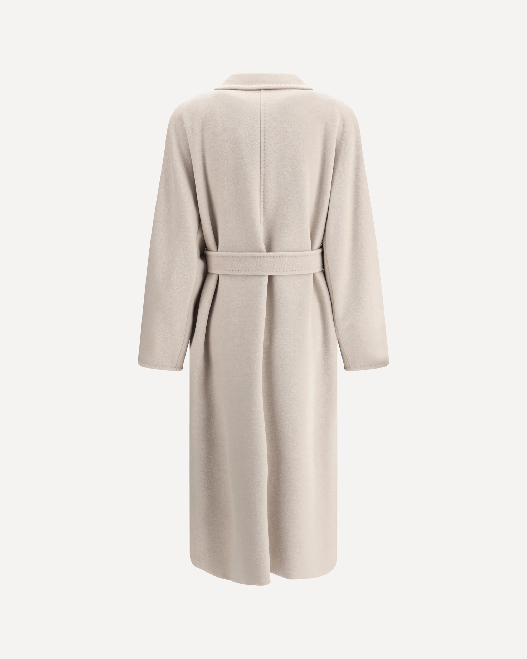 MAX MARA Double-breasted closure Ticino Coat CREAM | Base Blu MAX MARA Double-breasted closure Ticino Coat CREAM | Base Blu