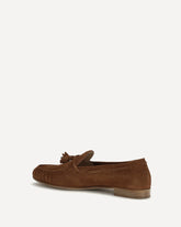 Brera suede Loafers - BROWN | Base Blu