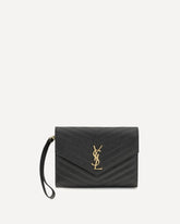 Pochette in pelle - NERO | Base Blu