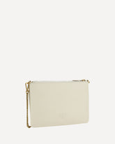 Leather Shoulder Bag - CREAM | Base Blu