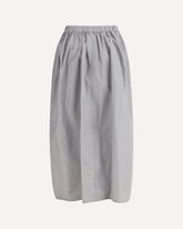 Midi Trench Skirt - GREY | Base Blu