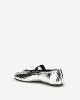 Ballerina Tabi - ARGENTO | Base Blu