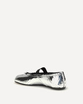 Tabi Ballerina - SILVER | Base Blu