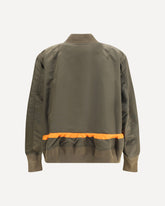 Giacca bomber in nylon - VERDE | Base Blu