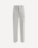 Cargo Trousers - SILVER | Base Blu