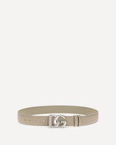 Leather Belt - BEIGE | Base Blu