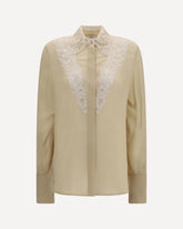 Georgette Shirt - CREAM | Base Blu