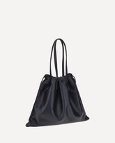 Borsa a Spalla con coulisse - NERO | Base Blu