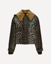 Anorak smock in cotone cerato di Barbour x GANNI - MULTICOLORE | Base Blu