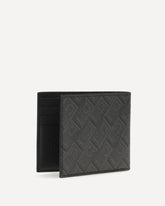 Monogram Wallet - BLACK | Base Blu