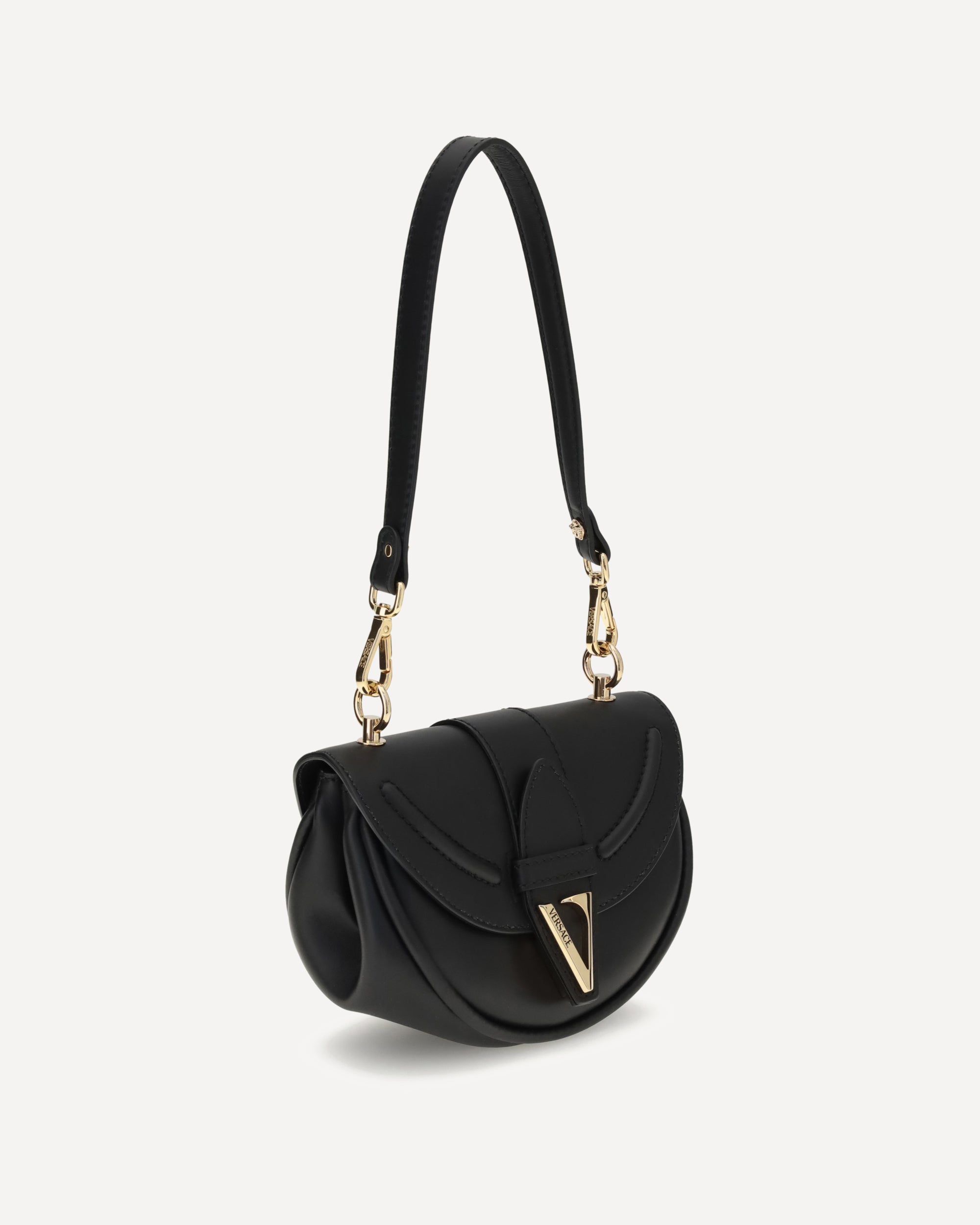 VERSACE Virtus small Shoulder Bag BLACK | Base Blu