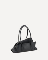 La Passeggiata small Shoulder Bag - BLACK | Base Blu