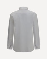 Shirt in soft cotton with French collar - WHITE | Base Blu