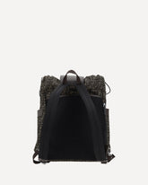FF pattern Backpack - BROWN | Base Blu