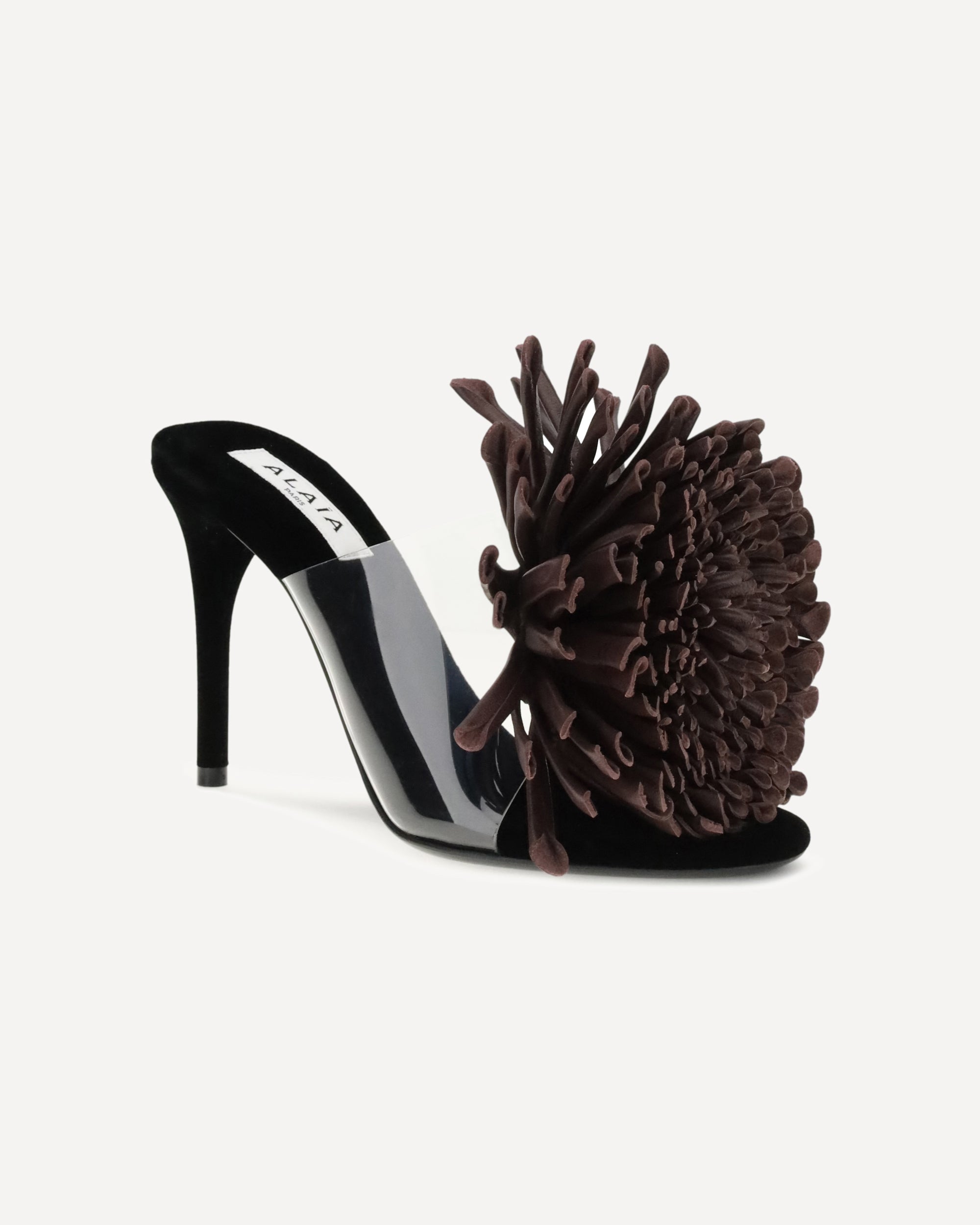 ALAÏA Asymmetrical stiletto Sandals PURPLE | Base Blu