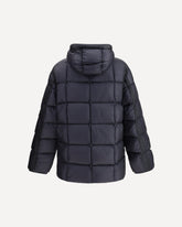 hooded Down Jacket - BLUE | Base Blu