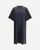 Long T-shirt Dress - BLACK | Base Blu