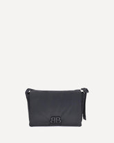Borsa a Tracolla Monaco in nylon - NERO | Base Blu