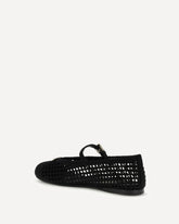 Crochet Ballerinas - BLACK | Base Blu