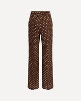 Polka-dot Pants - BROWN | Base Blu