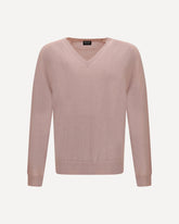 V-neck cashmere sweate - PINK | Base Blu