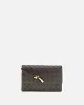 Pochette con catena Andiamo - MARRONE | Base Blu