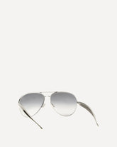 Aviator Sardine Sunglasses - SILVER | Base Blu