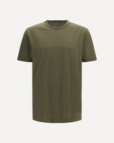 T-shirt con patch logo - VERDE | Base Blu