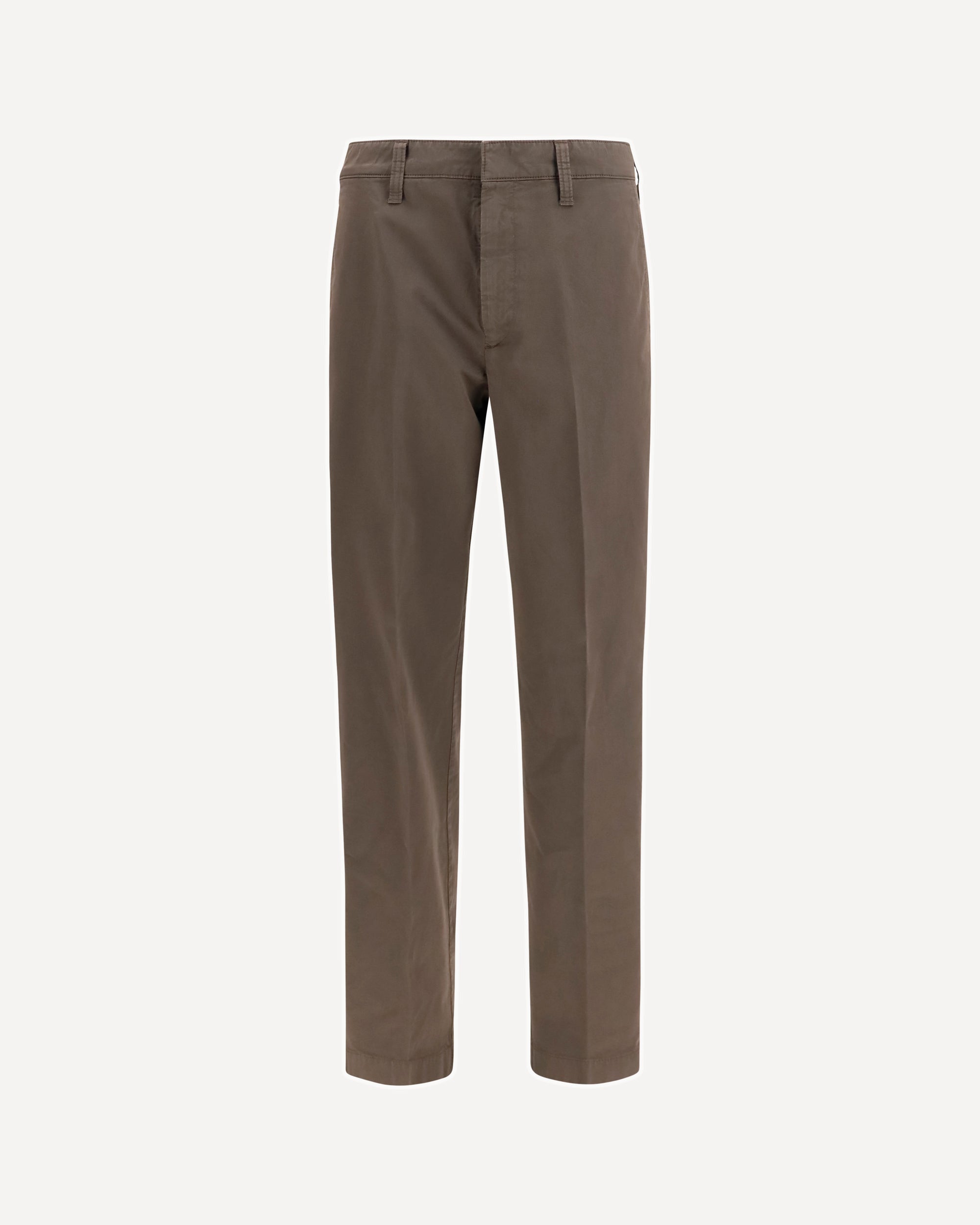 PRADA Garment dyed cotton Pants BROWN | Base Blu
