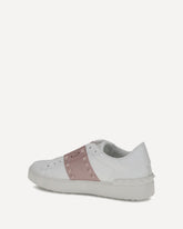 Rockstud Untitled Sneakers - WHITE | Base Blu