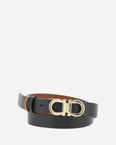 Gancini reversible Belt - BROWN | Base Blu