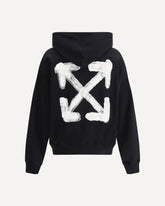 Spray-printed Hoodie - BLACK | Base Blu