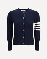 Virgin wool Cardigan - BLUE | Base Blu