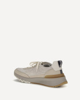 Leather Sneakers - GREY | Base Blu