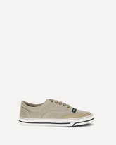 DG Sailing linen Sneakers - BEIGE | Base Blu